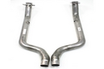 3" Mid-Pipes Natural Stainless Steel